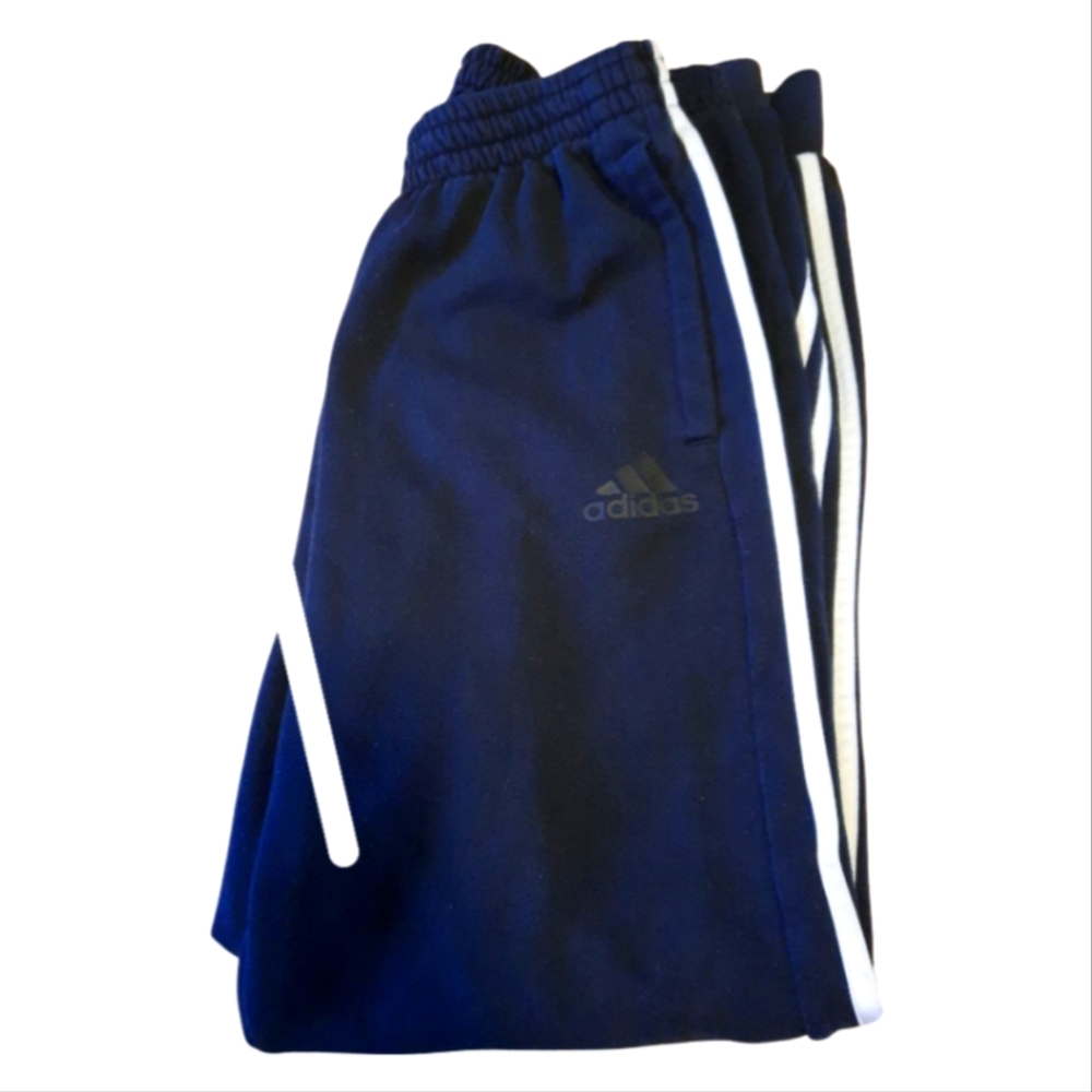 Adidas Men's Sweatpants, Size Medui, Black